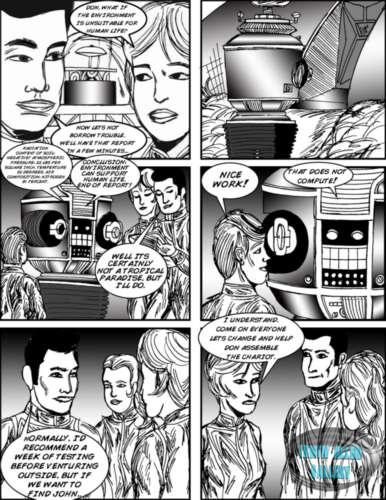 Comic strip by Chris Krieg