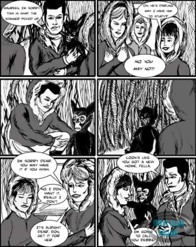 Comic strip by Chris Krieg