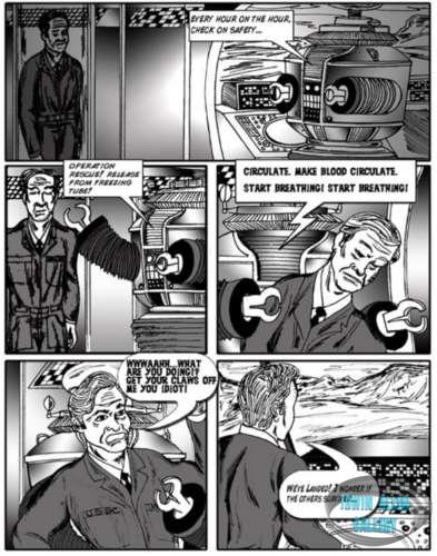 Comic strip by Chris Krieg