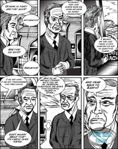 Comic strip by Chris Krieg