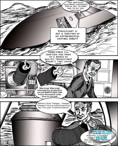 Comic strip by Chris Krieg