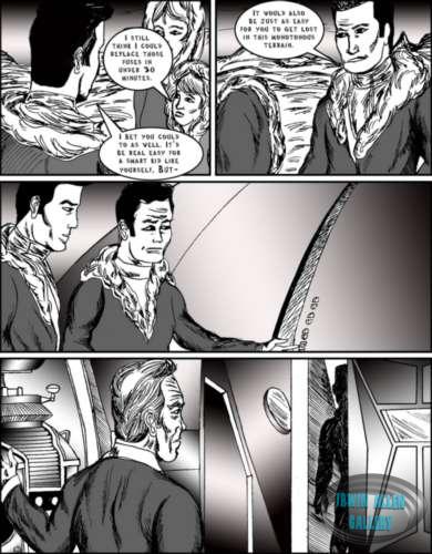 Comic strip by Chris Krieg