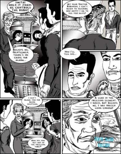 Comic strip by Chris Krieg