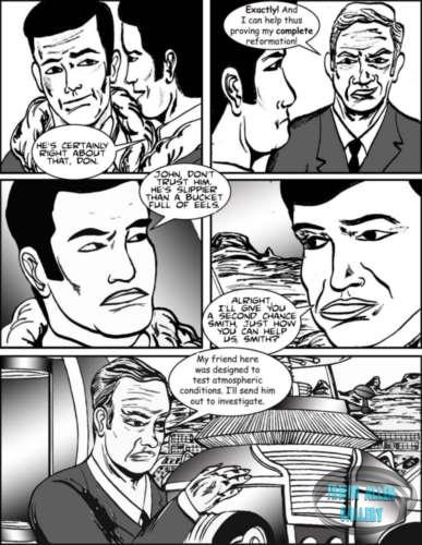 Comic strip by Chris Krieg