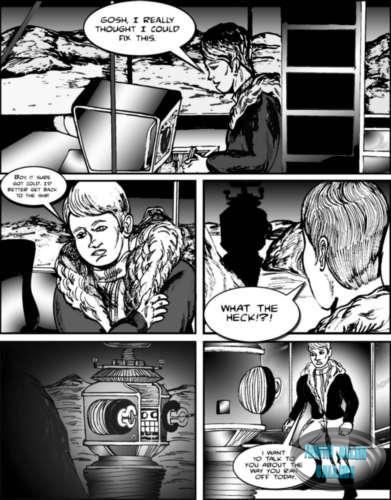 Comic strip by Chris Krieg