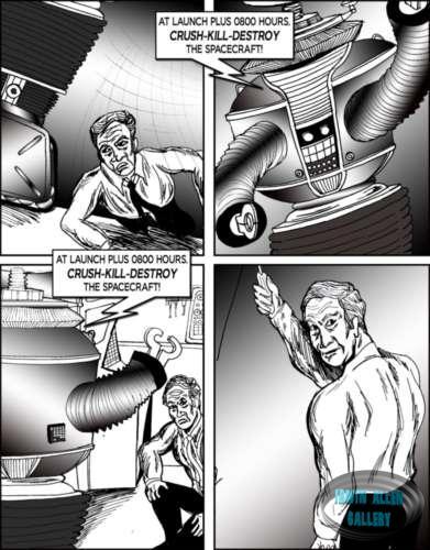 Comic strip by Chris Krieg