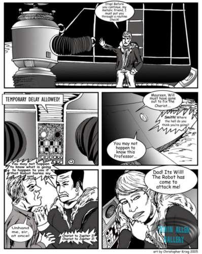 Comic strip by Chris Krieg