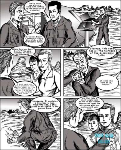 Comic strip by Chris Krieg