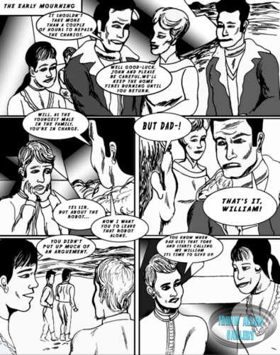 Comic strip by Chris Krieg