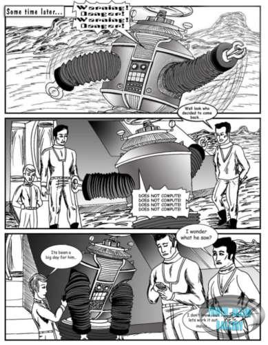Comic strip by Chris Krieg
