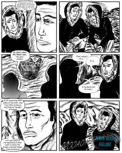 Comic strip by Chris Krieg