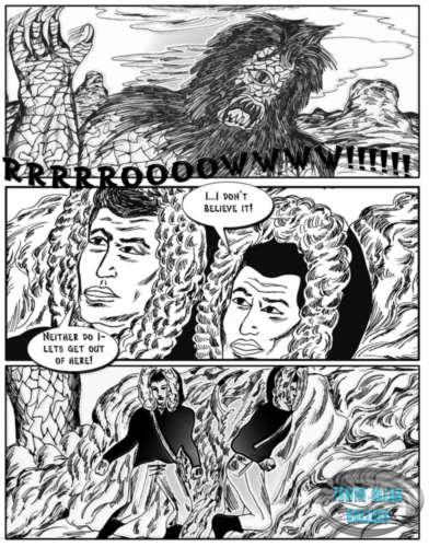 Comic strip by Chris Krieg