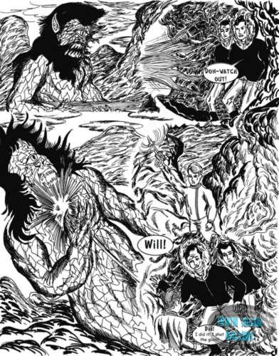 Comic strip by Chris Krieg
