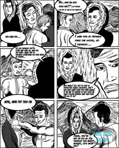 Comic strip by Chris Krieg