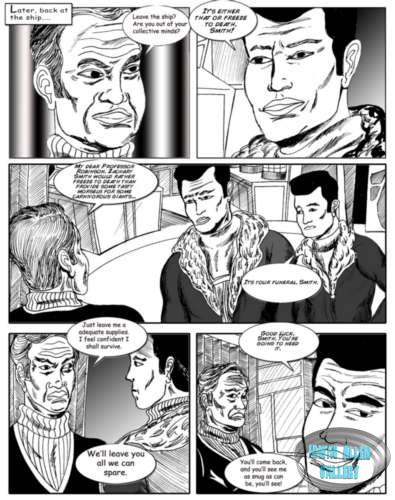 Comic strip by Chris Krieg