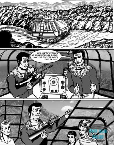 Comic strip by Chris Krieg