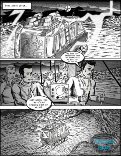 Comic strip by Chris Krieg