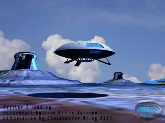 Lost in Space Computer Generated Art