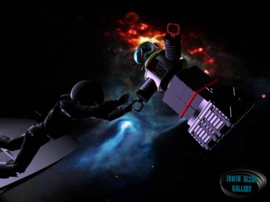 Lost in Space Computer Generated Art