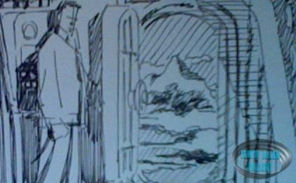 Voyage to the Bottom of the Sea Drawing
