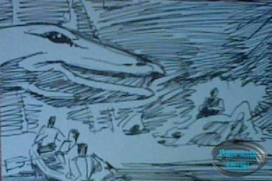 Voyage to the Bottom of the Sea Drawing
