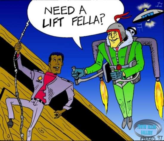 Land of the Giants/Lost in Space cartoon