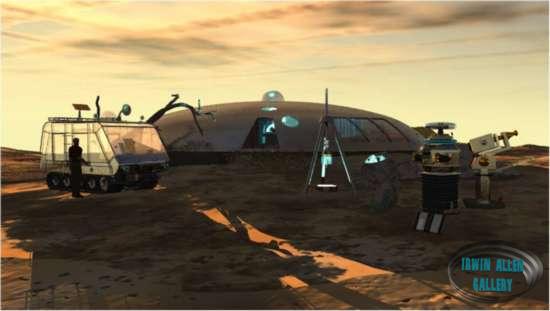 Chariot, Jupiter II and Robot