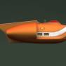 Starboard Side of 3D Model of the Spindrift