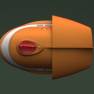 Top of 3D Model of the Spindrift