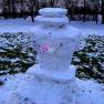 Snow Robot built by Kelvin Hendry in February 2009