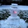 Snow Robot built by Kelvin Hendry in February 2009