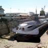 Seaview in dry dock
