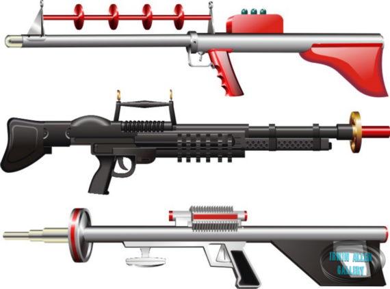 Lost in Space Laser Rifles