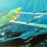Flying Sub and Seaview