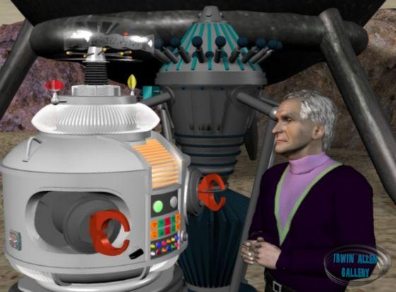 Robot and Dr. Smith