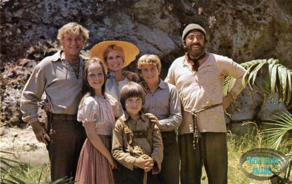 Swiss Family Robinson Postcard