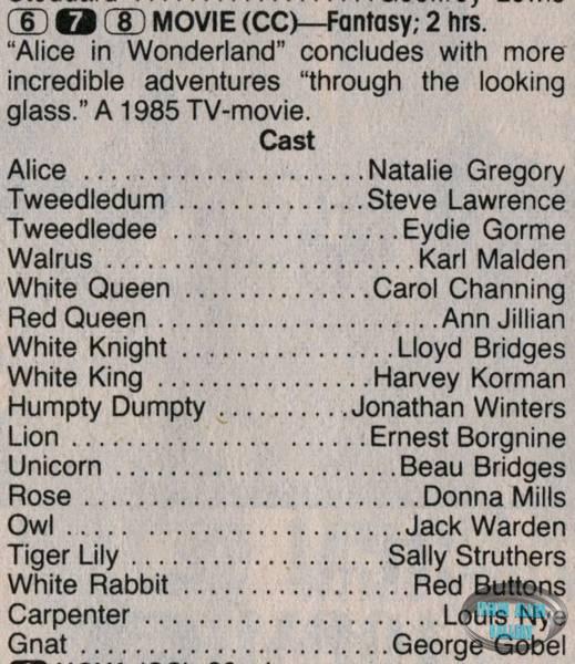 TV Guide Clipping