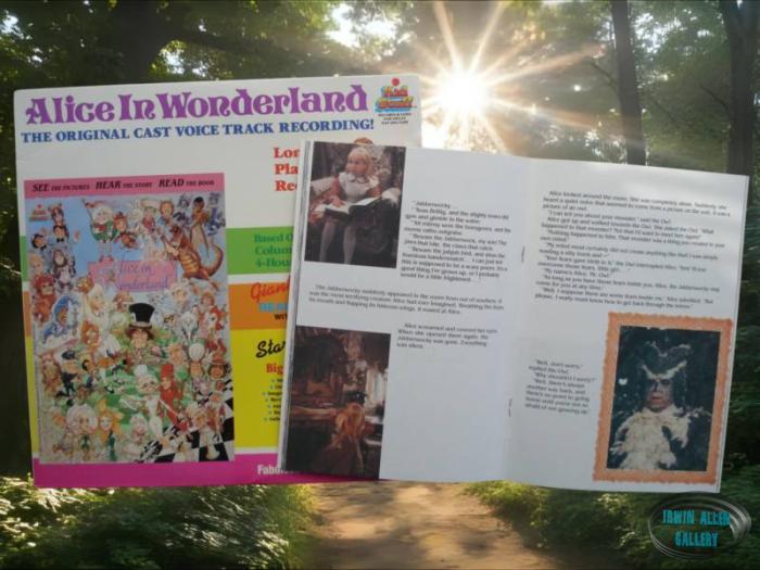 Alice in Wonderland LP and Booklet