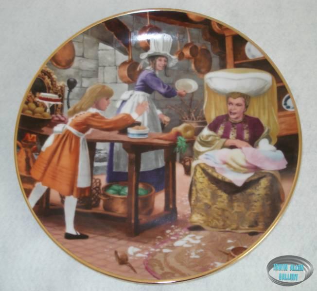 Alice in Wonderland Duchess and Cook Plate