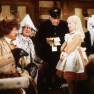 Pat Morita, Steve Allen, Merv Griffin, Natalie Gregory and Patrick Duffy