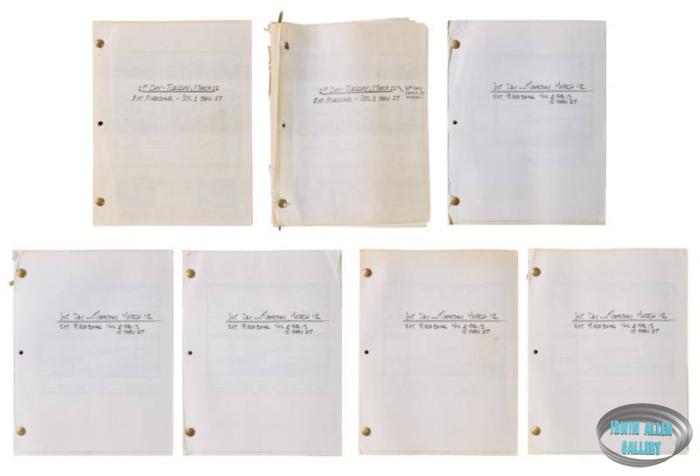 Alice in Wonderland and Pinocchio Xerographs and Drawings
