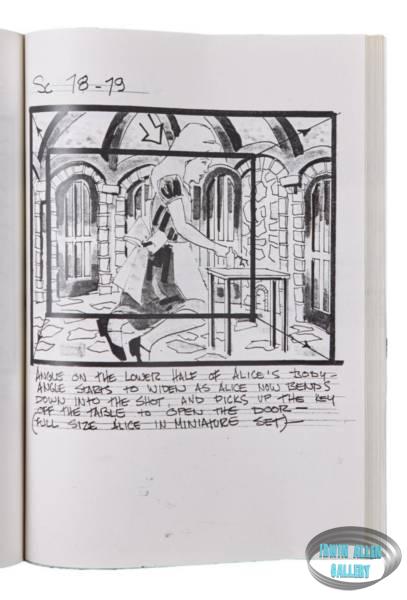 Alice in Wonderland and Pinocchio Xerographs and Drawings