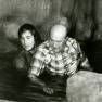 Dennis Cole and Ray Milland