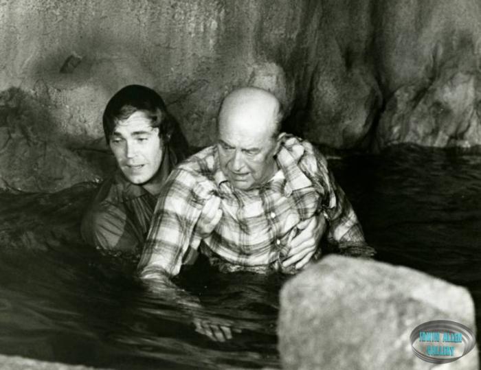 Dennis Cole and Ray Milland