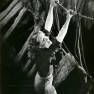 Susan Sullivan hanging on to collapsed bridge