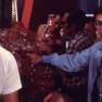 Irwin Allen on City Beneath the Sea Set