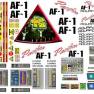 Aquafoil Decal Set for Moebius 1/32 Flying Sub