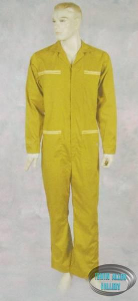Yellow Worker's Jumpsuit