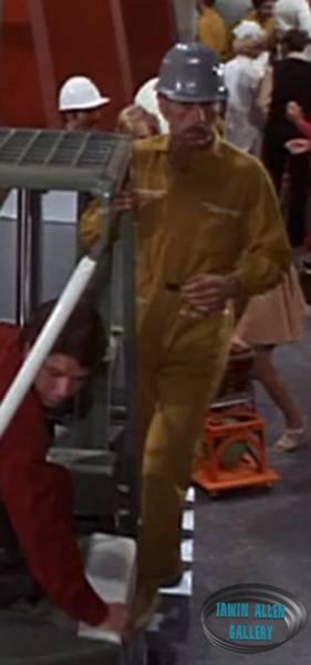 Ray Didsbury in Triton worker jumpsuit