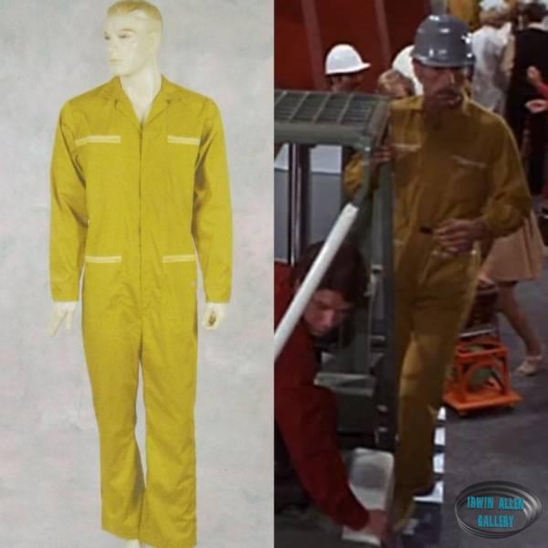 Yellow Worker's Jumpsuit